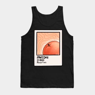 Pantone Peach Fuzz card 2 Tank Top